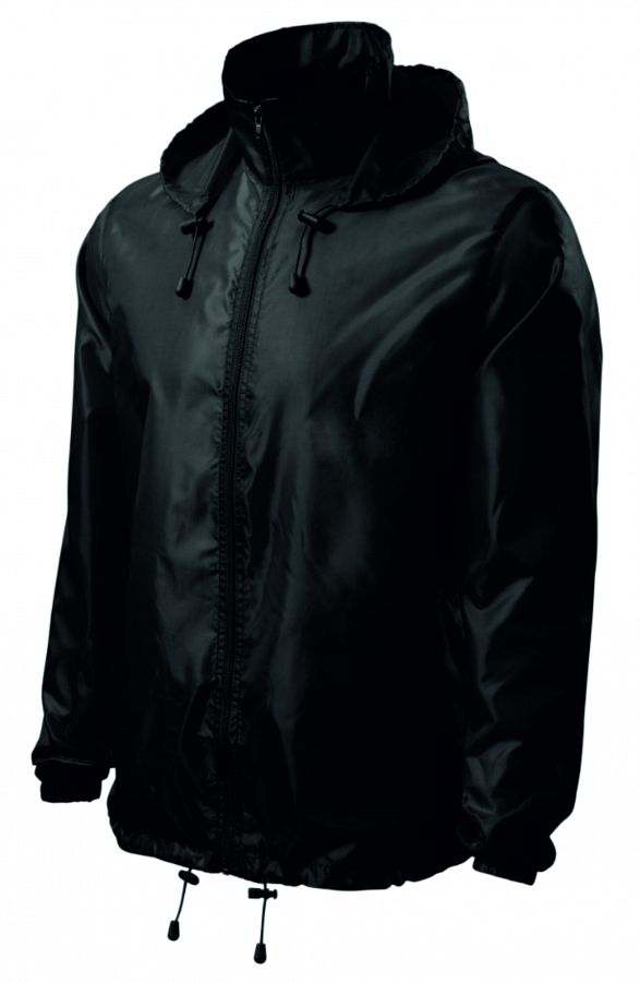 Větrovka 524 Unisex Windy černá vel. XXL - Obrázek Větrovka 524 Unisex Windy černá vel. XXL - Obrázek